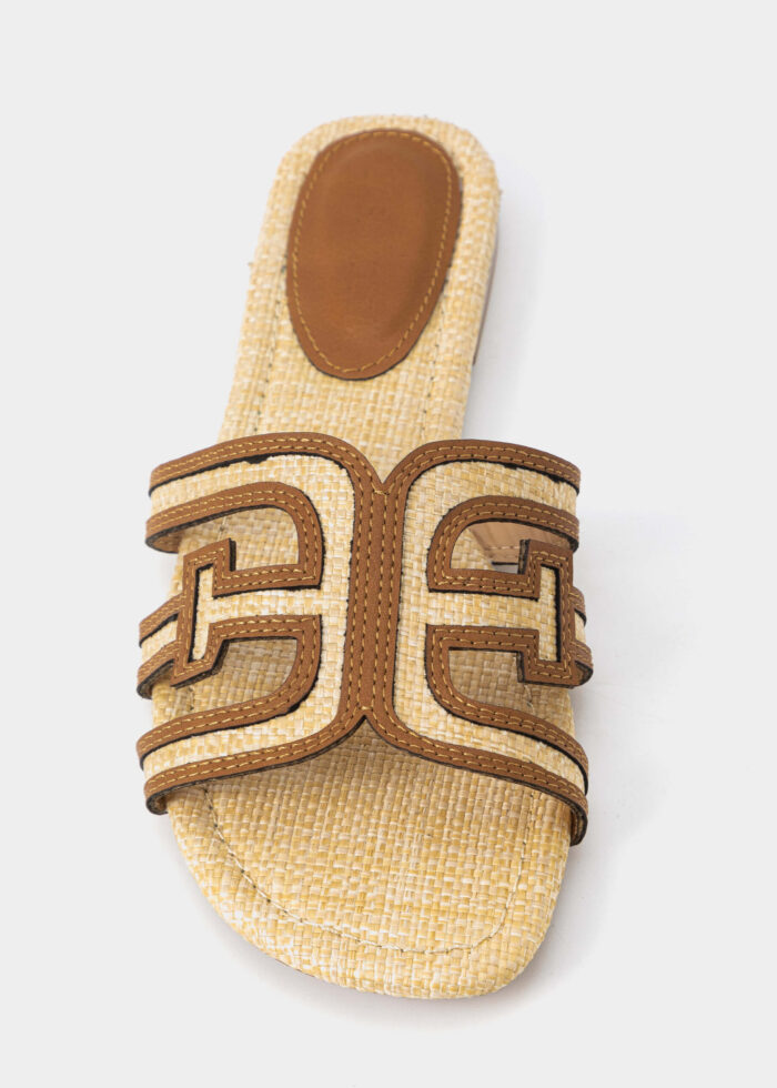 Women Straw Slipper - Image 3