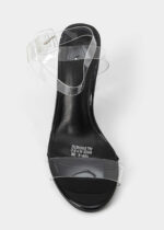 Women Clear Straps Heels Sandal - Image 3