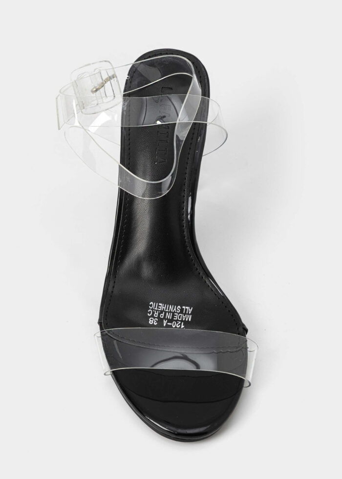 Women Clear Straps Heels Sandal - Image 3