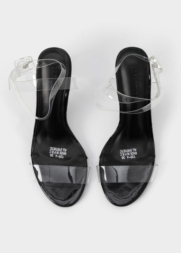 Women Clear Straps Heels Sandal - Image 4