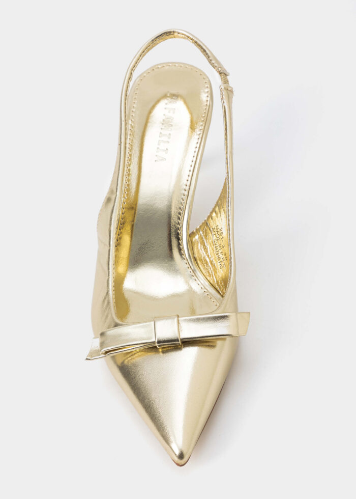 Women Leather Heels Sandal - Image 3