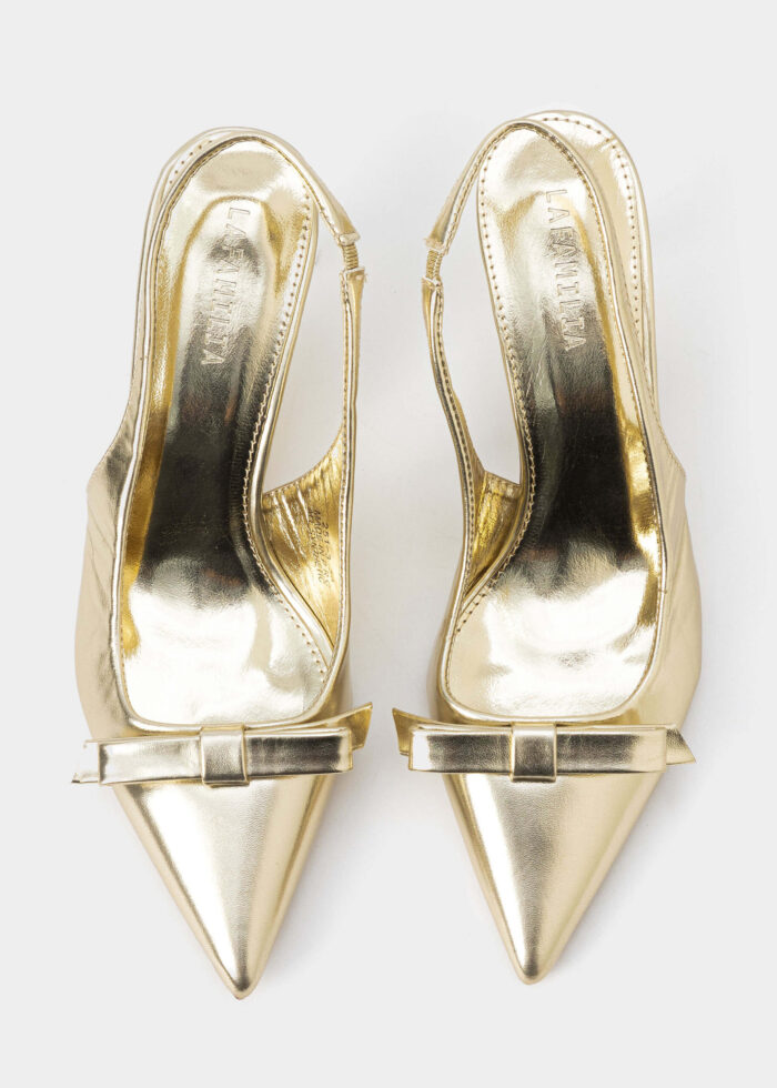 Women Leather Heels Sandal - Image 4
