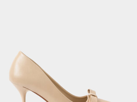 Women Leather Heels Shoes