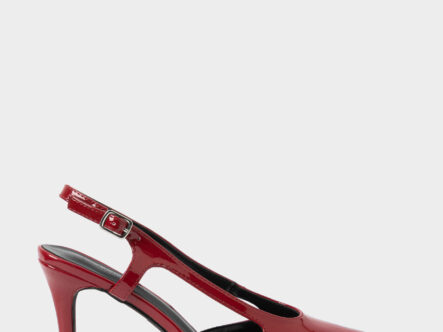 Women Patent Leather Heels Sandal