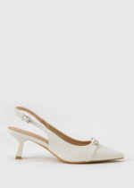 Women Leather Heels Sandal