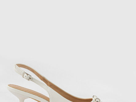 Women Leather Heels Sandal