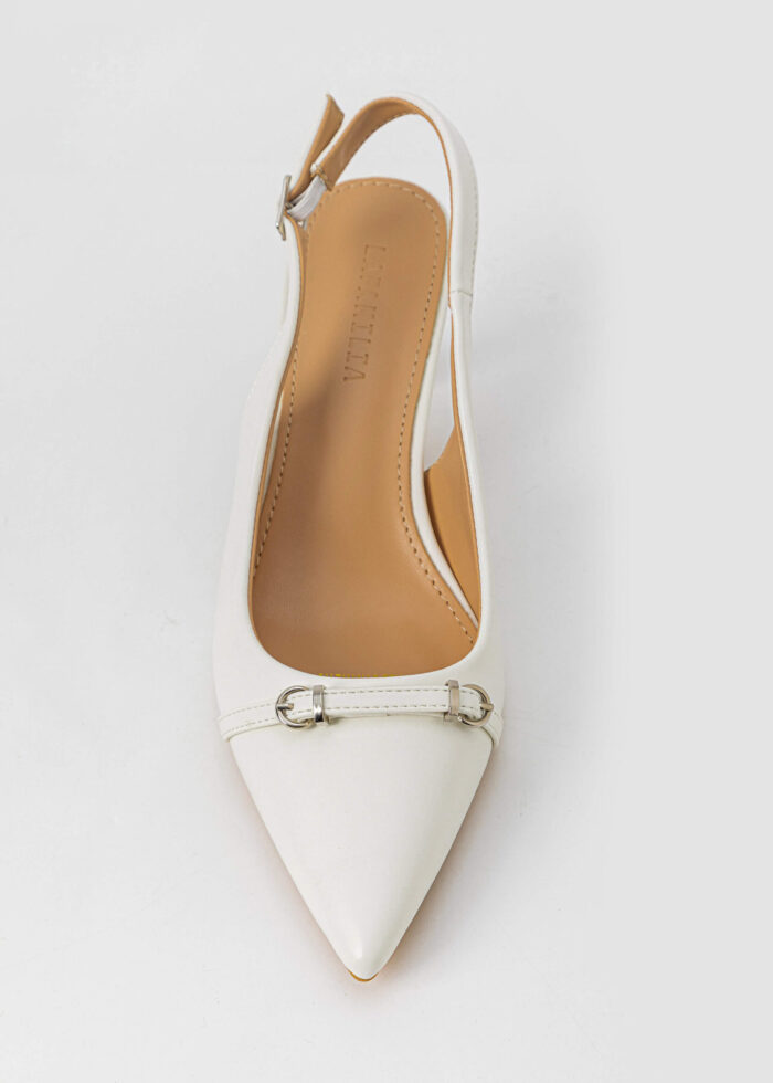 Women Leather Heels Sandal - Image 3