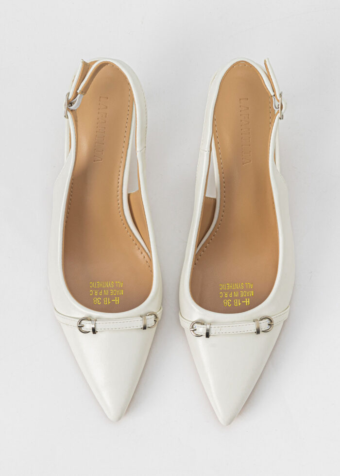 Women Leather Heels Sandal - Image 4