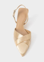Women Satin Heels Sandal - Image 3