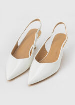 Women Patent Leather Heels Sandal - Image 2