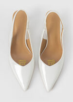 Women Patent Leather Heels Sandal - Image 4