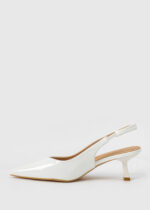 Women Patent Leather Heels Sandal - Image 5