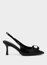 Women Patent Leather Heels Sandal