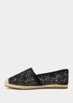 Women Mesh Embroidery Fabric Ballerina Shoes - Image 5