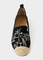 ⁦حذاء باليرينا نسائي بنسيج مطرز⁩ - الصورة ⁦3⁩