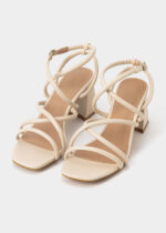 Women Leather Heels Sandal - Image 2