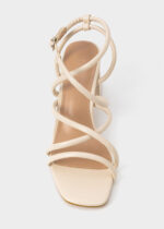 Women Leather Heels Sandal - Image 3