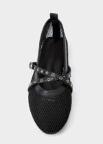 ⁦حذاء باليرينا نسائي بنسيج شبكي⁩ - الصورة ⁦3⁩