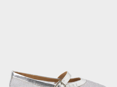 حذاء باليرينا نسائي بنسيج شبكي