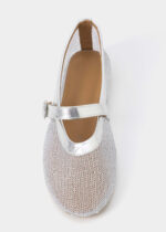 ⁦حذاء باليرينا نسائي بنسيج شبكي⁩ - الصورة ⁦3⁩