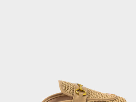 سليبر نسائي جلد بنقش