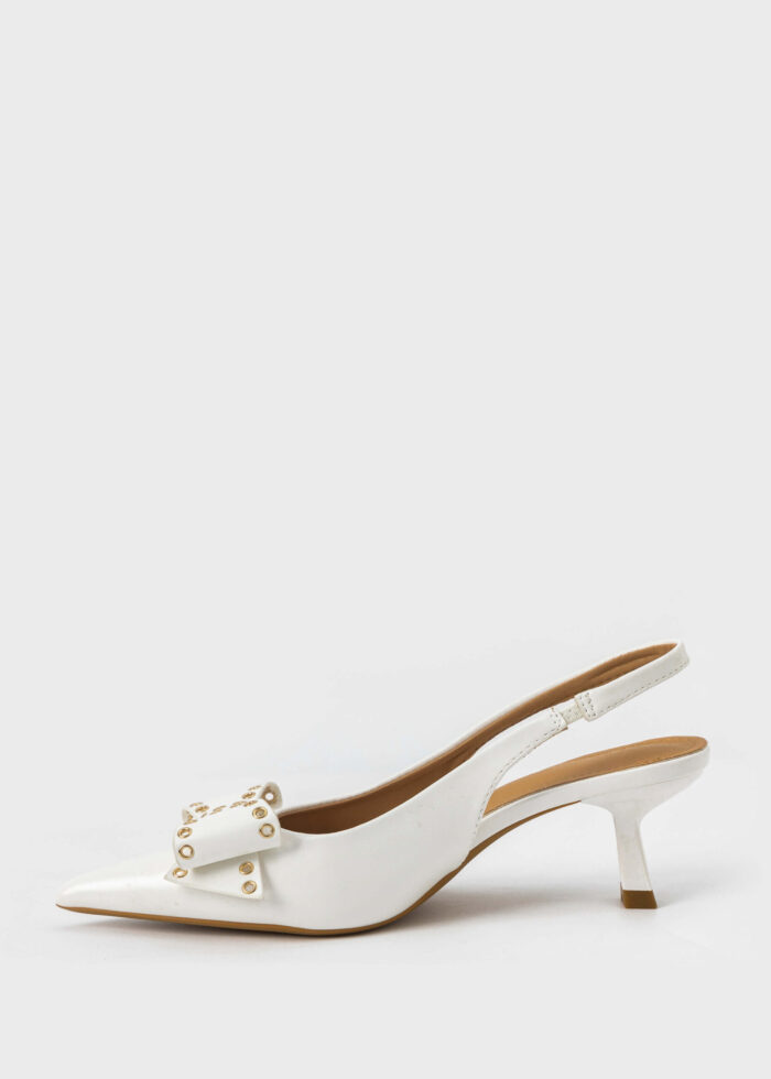 Women Bow Decor Heels Sandal - Image 5