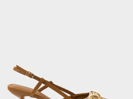 Women Embroidery Fabric Heels Sandal