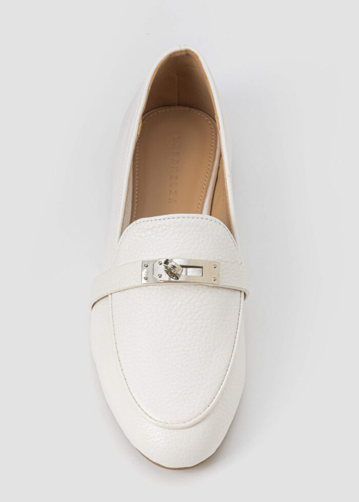 Women Leather Ballerina Shoes - Image 3