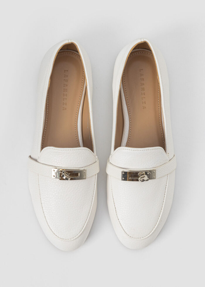 Women Leather Ballerina Shoes - Image 4