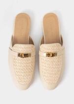 ⁦سليبر نسائي جلد وقش⁩ - الصورة ⁦4⁩