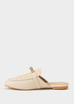 ⁦سليبر نسائي جلد وقش⁩ - الصورة ⁦5⁩