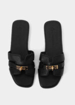 ⁦سليبر نسائي جلد⁩ - الصورة ⁦4⁩