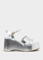 Women Leather Heels Sandal