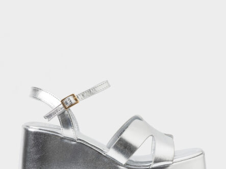 Women Leather Heels Sandal