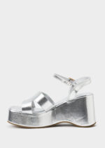 Women Leather Heels Sandal - Image 5
