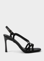 Women Leather Heels Sandal