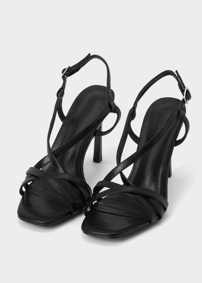 Women Leather Heels Sandal - Image 2