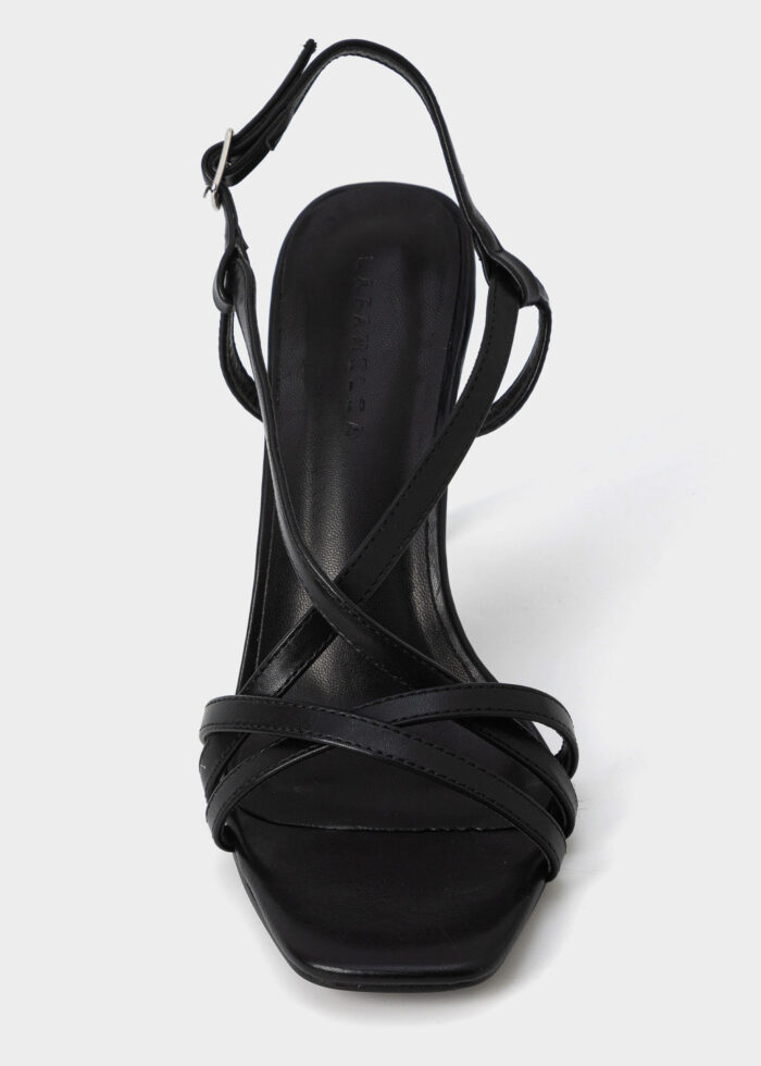 Women Leather Heels Sandal - Image 3