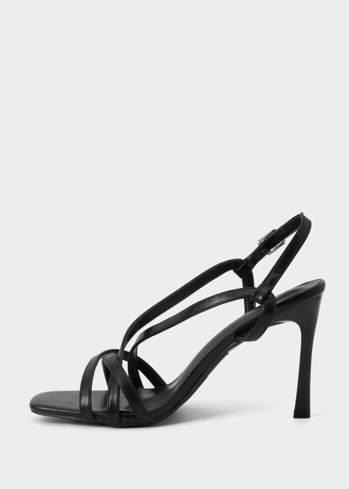 Women Leather Heels Sandal - Image 5