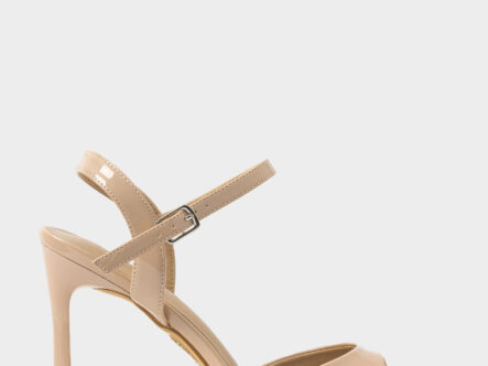 Women Patent Leather Heels Sandal