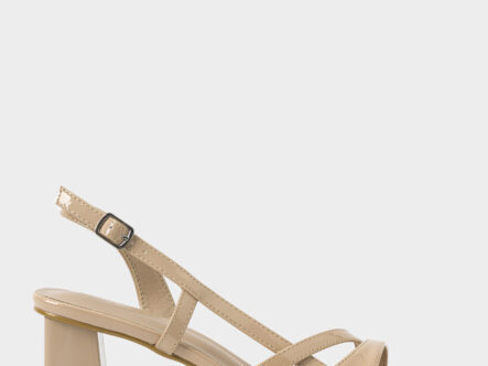 Women Patent Leather Heels Sandal