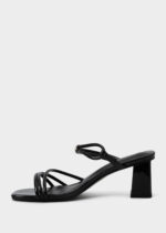 ⁦سليبر نسائي جلد كعب⁩ - الصورة ⁦5⁩