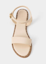 ⁦صندل نسائي جلد⁩ - الصورة ⁦3⁩