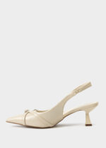 Women Leather Heels Sandal - Image 5