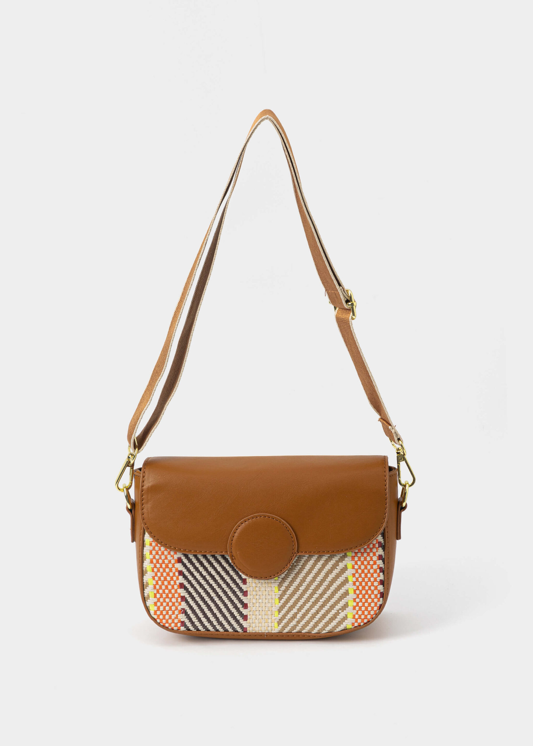 6125214034916-a حقيبة نسائي جلد مطرز - الصورة 1