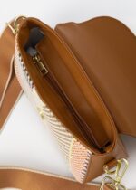 ⁦حقيبة نسائي جلد مطرز⁩ - الصورة ⁦4⁩