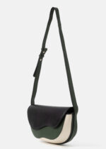 Women Color-Block Leather Bag - Image 2