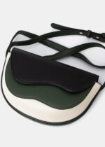 Women Color-Block Leather Bag - Image 4