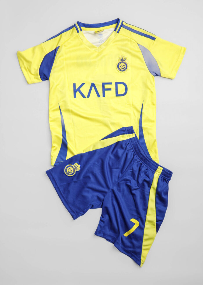 Kids Boy Al-Naser "Ronaldo 7" Two-Pieces Football Suit - Image 1
