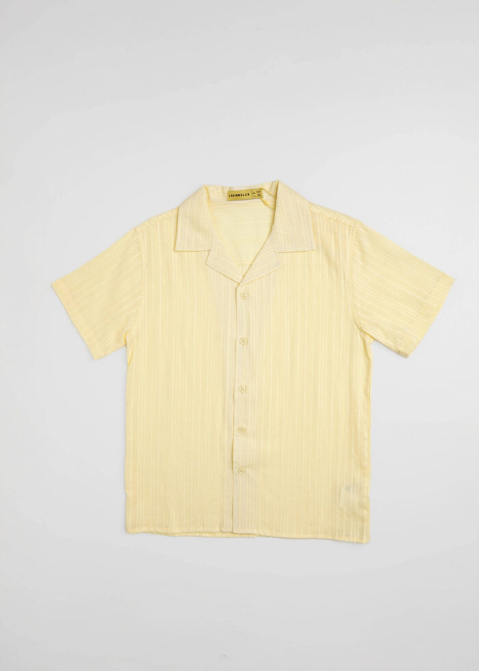 Kids Boy Striped Shirt - Image 2